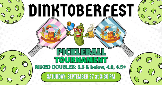 Towpath Dinktoberfest Mixed Doubles Tournament