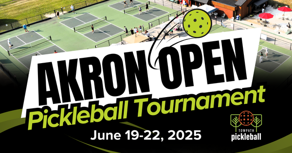Akron Open Pickleball Championships logo