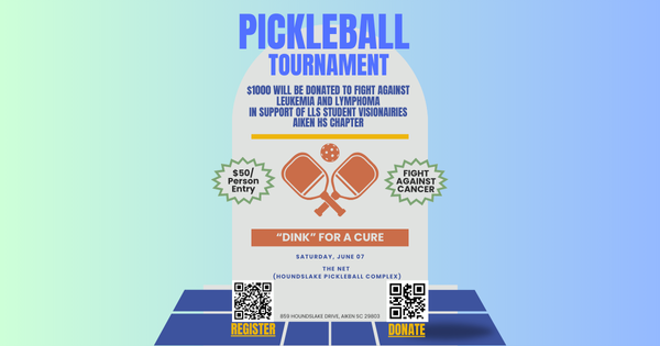 The Net @ Houndslake LLS fundraiser logo