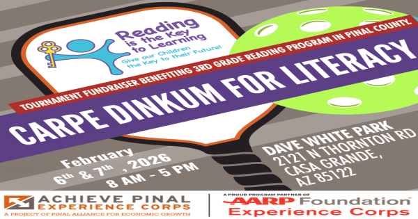 2026 Carpe Dinkum for Literacy logo