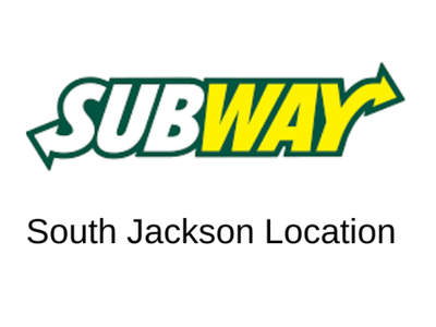 Subway South Jackson Location logo