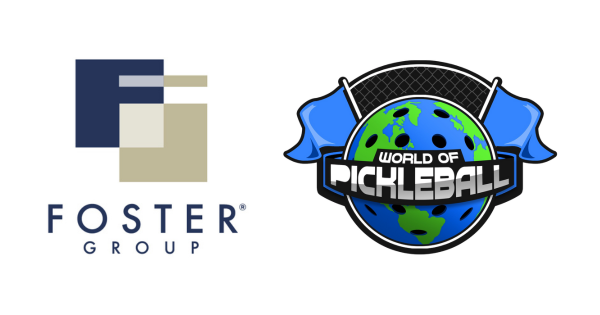 Pickle with a Purpose - World of Pickleball & Foster Group logo