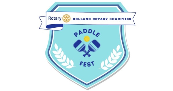 Holland Rotary Charities Paddle Fest 2025 logo