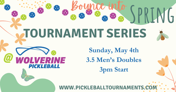 Wolverine Pickleball Spring Series - 3.5 Men's Doubles logo