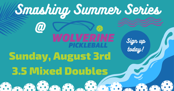Wolverine Pickleball Summer Series - 3.5 Mixed Doubles logo