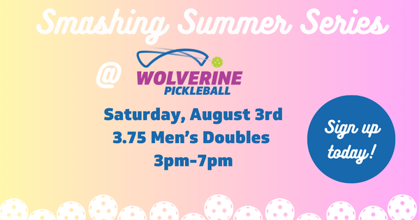 Wolverine Pickleball Summer Series 3.75 M/ 3.75 W logo