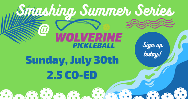 Wolverine Pickleball/Univ. of Michigan logo