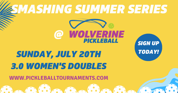 Wolverine Pickleball Summer Series - 3.0 Women's Doubles