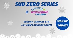 Wolverine Pickleball Sub Zero - 4.0 Men's Doubles