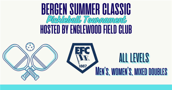 Bergen Summer Classic Pickleball Tournament logo