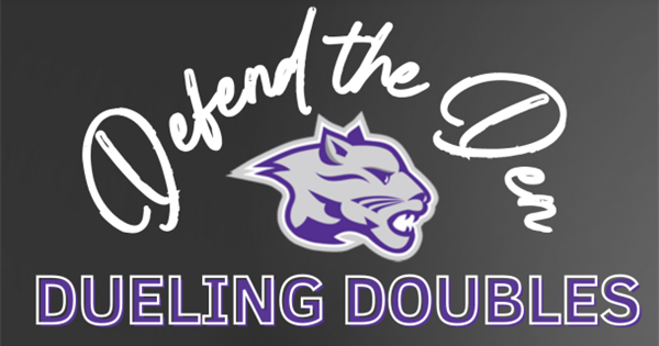 Defend The Den Dueling Doubles logo