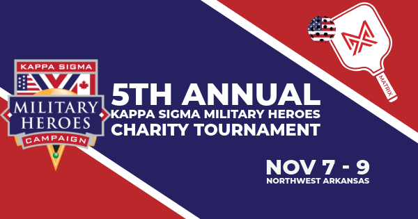 5th Annual Military Heroes Charity Tournament at Matrix logo