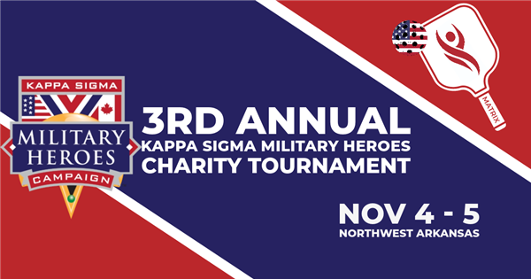 3rd Annual Military Heroes Charity Tournament at Matrix logo