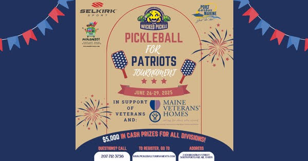 Pickleball for Patriots logo