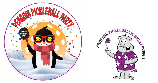 2025 Penguin Pickleball Party @ West Hills Racquet & Fitness Club by PIG logo