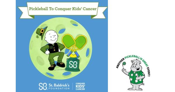 2025 St Baldrick's Pickleball Tournament by PIG logo