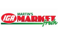 Martin's IGA Market logo