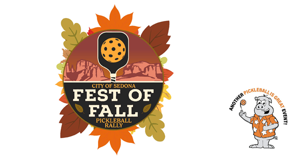 2025 Sedona's Fest of Fall Pickleball Rally by PIG logo