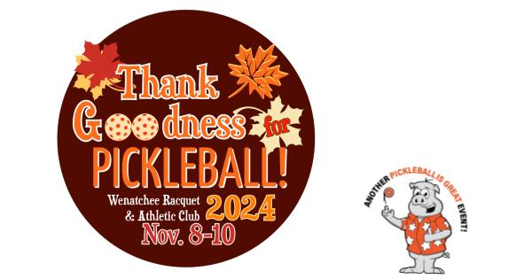 2024 Thank Goodness for Pickleball Tournament by PIG logo