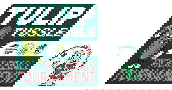 2024 Tulip Tussle at the Skagit Valley Tulip Festival MEN'S DOUBLES logo