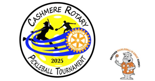 *cancelled* 2025 Cashmere Rotary Pickleball Tournament by PIG logo