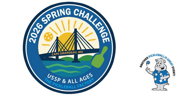 2026 Spring Challenge USSP & ALL Ages @The Pickleball Factory by PIG logo