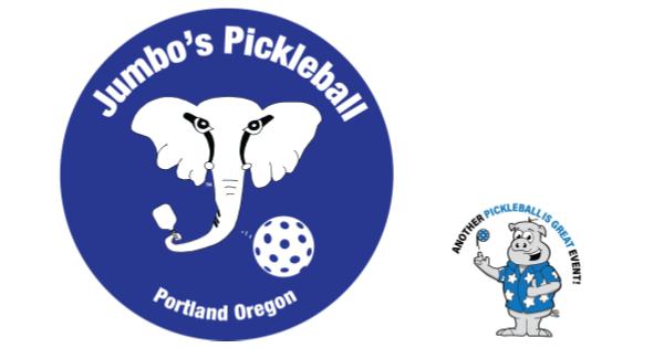 2024 Jumbo's Pickleball by PIG logo