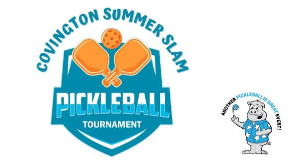 3rd Annual Covington Summer Slam Pickleball by PIG logo