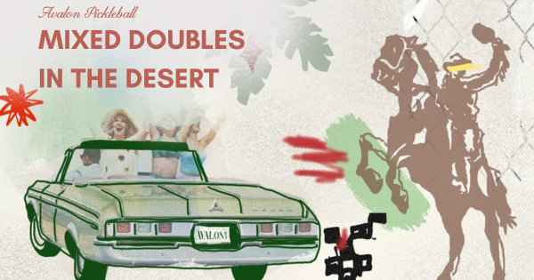 AVALON - MIXED DOUBLES IN THE DESERT (Entry includes food and hat) logo