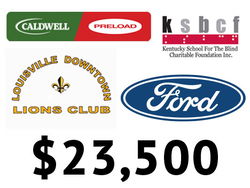 Calwell Preload, KSBCF, Downtown Lions Club and Ford Motor Company logo
