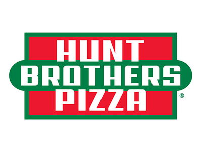 Court Sponsor- Hunt's Brother Pizza logo