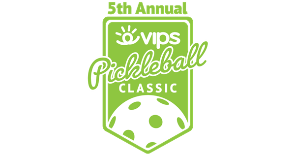 5th Annual VIPS Pickleball Classic logo