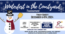 Players Courtyard "Winterfest in the Courtyard Tournament" Logo