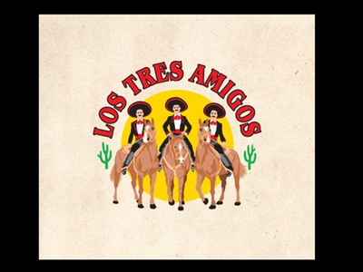 Los Tres Amigos logo