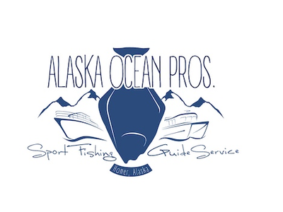 a Alaska Ocean Pros logo