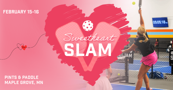 Pints & Paddle: Sweetheart Slam logo