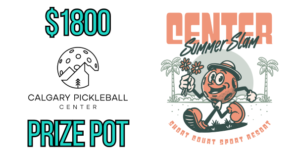 Calgary Pickleball Center's: Summer Slam 2025 logo