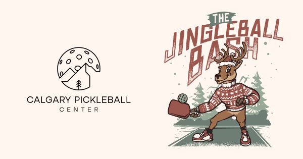 Calgary Pickleball Center's: Jingleball Bash 2024 logo