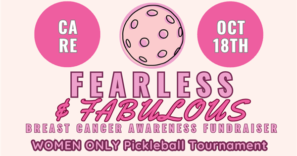 Fearless & Fabulous - Breast Cancer Awareness Fundraiser logo