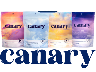 Canary - Consciously crafted gummy supplements logo