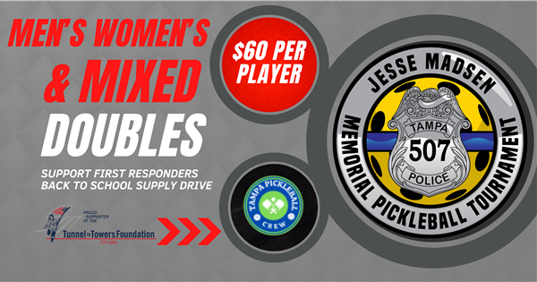 Jesse Madsen Memorial Pickleball Tournament logo