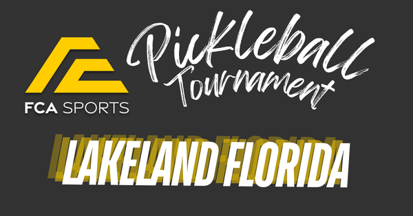 West Central Florida FCA Impact Pickleball Tournament logo