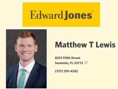 Matthew Lewis at Edward Jones logo