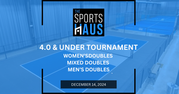 The Sports Haus Open (4.0 & Under) logo