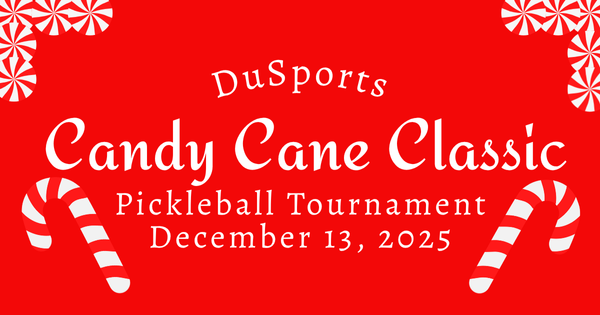 DuSports Candy Cane Classic Pickleball Tournament logo