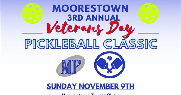 3rd Annual Moorestown Veteran's Day Classic logo