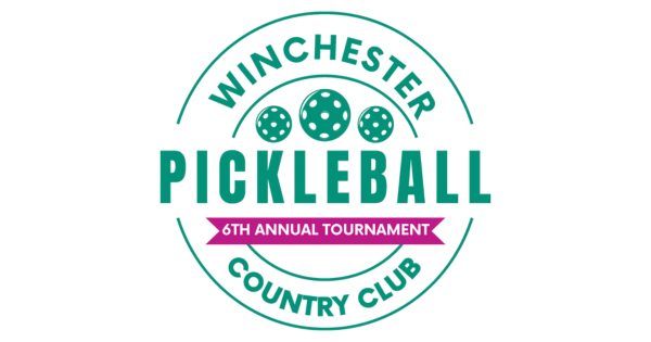 6th Annual Winchester Country Club Pickleball Tournament logo