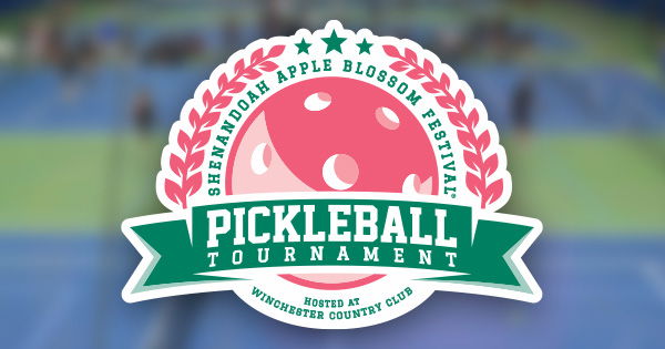 WVU Medicine Apple Blossom Festival Pickleball Tournament Hosted by Winchester Country Club logo