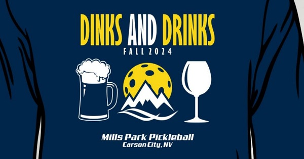 Carson City Fall 2024 Dinks & Drinks Tournament logo