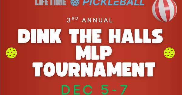 3rd Annual Dink the Halls MLP Tournament logo